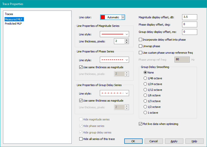 Adding an Offset to the Verification Measurement