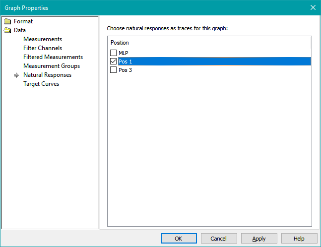 Adding a Pos 1 Natural Response Trace