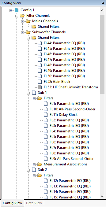 Setting the Final Shared Sub Filter Locked/Unlocked States