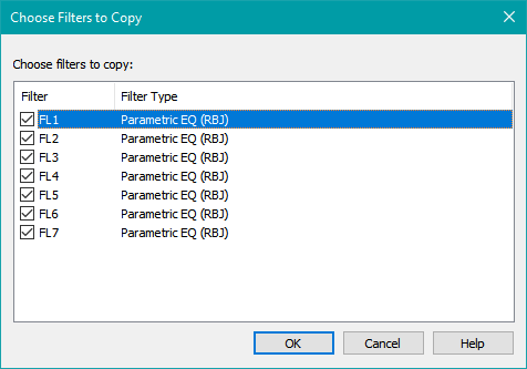 Thc Choose Filters to Copy Dialog